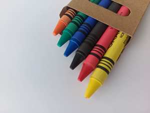 BSCI Facoty更便宜的正常质量EN71-3标准6PCS不同颜色的蜡笔套装 - Product Image 4