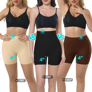 <span class=keywords><strong>Shorty</strong></span> gainant invisible et lisse, <span class=keywords><strong>taille</strong></span> <span class=keywords><strong>haute</strong></span> et mi-<span class=keywords><strong>haute</strong></span>, avec poche, style boy-short - Product Image 4