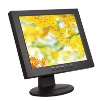 Moniteur BPSY TFT LED BNC 10 pouces, moniteur LCD CCTV carré 10,4 pouces