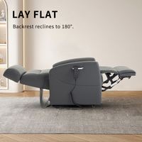 Chaise inclinable électrique à double moteur pour la maison, hauteur variable, élévateur de salon avec positionnement haut/bas, élévateur parallèle