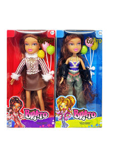 <span class=keywords><strong>Poupée</strong></span> Bratz <span class=keywords><strong>LOL</strong></span> MGA Série Été 2026 de 10 pouces avec grandes jambes et pieds épais, corps solide, tête volumineuse, avec accessoire ballon - Product Image 2