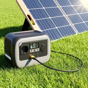 Estación de Energía Portátil Rock New Energy C300, Generador Solar de 300W, Carga Rápida de 1.5H, UPS para Emergencias en el Hogar - Product Image 6