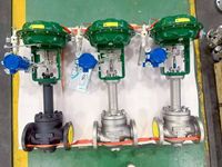 Vanne de régulation en acier inoxydable à bride DN50 Classe 150 sans entretien