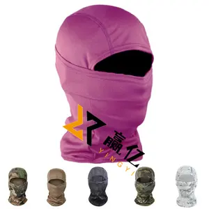 News Jacquard Wool Fabric Outdoor Wear Multifunctional For Ski Motor Cycle Magic Balaclava Hat