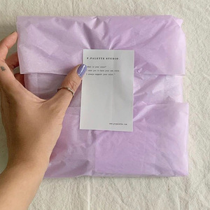 17g Wholesale Packaging Customized Logo Recycled Tissue Wrapping Paper with Company Logo Gift Wrapping Paper Packaging Paper