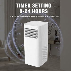 Climatiseur portable 6000 Btu avec écran LED, refroidissement, déshumidification, réfrigérant R410A, fréquence fixe, télécommande - Mobile et économique - Product Image 6