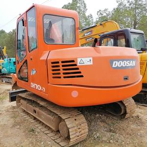 Pelle sur chenilles Doosan d'occasion à vendre, DH70 DX60 DX85 DX150, avec composants centraux, moteur, pompe à engrenages, roulement de 0.28m - Product Image 2