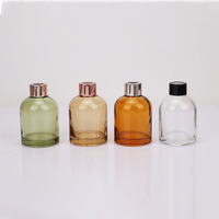Diffuseur de parfum en verre de luxe de style nordique bouteilles de diffuseur de roseau de parfum décoratif de chambre à coucher 150ml