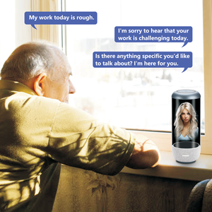 NS Display Ai HoloBox hỗ trợ ChatGPT, người bạn đồng hành trên máy tính để bàn với công nghệ hình ảnh ba chiều, kết hợp khả năng tương tác bằng giọng nói tiên tiến được hỗ trợ bởi trí tuệ nhân tạo. - Product Image 5