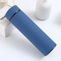 Bouteille isotherme intelligente en acier inoxydable portable avec affichage de la température LED pour le bureau, les voyages et les activités de plein air
