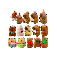 Peluche pingouin brodée super douce de 8 pouces, vente en gros, durable, avec rembourrage personnalisé en coton PP, anti-stress, unisexe, pour fêtes