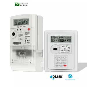 Compteur prépayé YTL Split Type 1P 2 modèle G3 PLC DLMS Watt-heure société de compteurs électriques