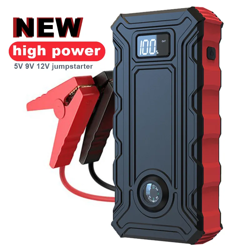 Jumpstart portatile TOP 12V 25000mah High Power Car Jumper Start con Power Bank Booster Jump Starter