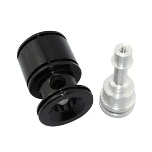CNC machined CNC turning stainless steel/aluminum valve piston by drawing