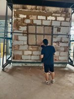 Horno de Prueba de Resistencia al Fuego Vertical para Construcción y Materiales de Construcción BS 476