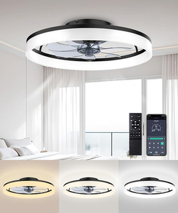 <span class=keywords><strong>Ventilateur</strong></span> de <span class=keywords><strong>plafond</strong></span> DC de 20 pouces avec lumières, <span class=keywords><strong>lustres</strong></span> et télécommande pour la maison, moderne, bon marché, meilleure chambre à coucher - Product Image 2