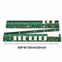 Ensemble cadeau de Noël vert : Supports de Mahjong en acrylique pour 4 joueurs, supports de tuiles ondulés festifs, non toxiques, écologiques, jeu américain