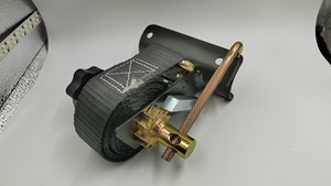 Sangles à cliquet pour porte-échelle de vente chaude avec 4 pièces crochet en J noir <span class=keywords><strong>sangle</strong></span> d'arrimage à cliquet rétractable galerie de toit - Product Image 6