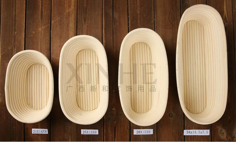 XH-cesta ovalada de mimbre con forma personalizada, herramientas para hornear, accesorios, cestas de regalo a granel, 10 pulgadas