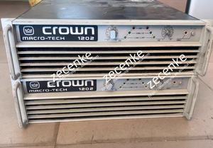 เทคโนโลยีแมโครแบบคราวน์ที่ใช้แล้ว1202แอมพลิฟายเออร์สองแชนแนล - Product Image 2