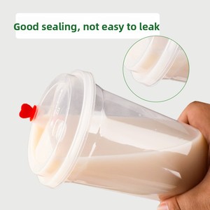 Großhandel PP 90/95mm Kaliber Einweg-Plastikbecher 16/24/12 oz UV/Siebdruck für Milchtee & Smoothie - Product Image 3