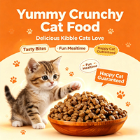Croquettes pour chats de haute qualité, équilibrées et riches en protéines, avec des vitamines essentielles et un soutien digestif, nourriture sèche complète pour chats