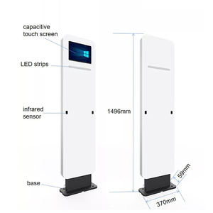 Dragon Guard ประตูทางเข้ากันขโมยอัจฉริยะ, ควบคุมการเข้าถึงด้วย UHF RFID เครื่องอ่านเกต860-960MHz ความถี่ระบบรักษาความปลอดภัย EAS - Product Image 2