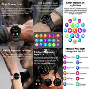 인기 상품 2024 BT 전화 SmartWatch ET470 심박수 ECG 혈액 건강 측정 스마트 시계 ET470 - Product Image 6