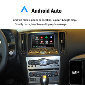 Azton อินเทอร์เฟซอัตโนมัติ iPhone CarPlay แอนดรอยด์สำหรับ Infiniti G37ซีดานคูเป้ G35 Q70 M37 FX EX QX50 QX80ชุดผลิตตาม OEM - Product Image 4