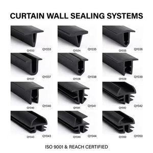 Guarnizione in Gomma EPDM per Profili di Finestre e Porte in Alluminio, Striscia Sigillante per Porte e Finestre - Product Image 4