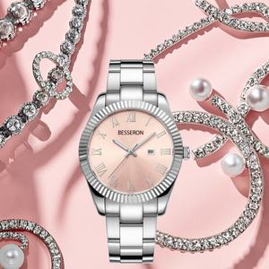 Reloj de Cuarzo de Lujo Unisex, Diseño Miyota, Elegante, Multicolor, de Acero Inoxidable y Cristal, Resistente al Agua 3BAR, Última Moda - Product Image 4