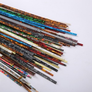 Tiras de celuloide para atar guitarra, bordes de púas, embellecedor, encuadernación de guitarra para cuello, cuerpo, varios colores - Product Image 4