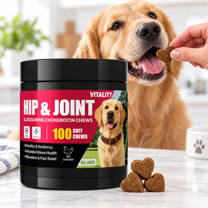Dog Joint Supplement Chews <b>For</b> <b>Hip</b> And Mobility <b>Support</b>, Glucosamine Chondroitin — Private Label Custom Flavor OEM ODM - Product Image 1
