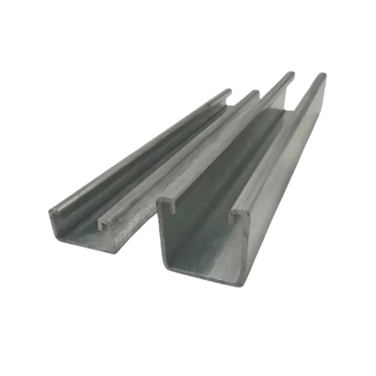 Fabricante personalizado perfis de aço estruturais especiais galvanizados ranhuras de aço
