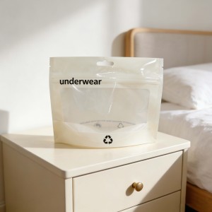 Logo personnalisé pour l'emballage des vêtements, <span class=keywords><strong>sac</strong></span> en plastique, respectueux <span class=keywords><strong>de</strong></span> l'environnement, biodégradable, emballage <span class=keywords><strong>de</strong></span> t-shirt, sous-vêtements, chaussettes, <span class=keywords><strong>sac</strong></span> en mylar - Product Image 1