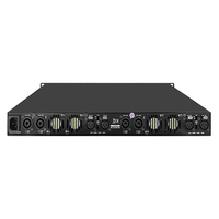 Nouveau produit à succès, amplificateur de puissance audio numérique professionnel de taille 1U, 4*600W, DJ, 4 canaux, amplificateur E-4600