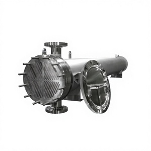 Échangeur de chaleur tubulaire pour moteur industriel, condenseur d'eau en acier inoxydable, 220V, 50gpm, garantie 5 ans - Product Image 2