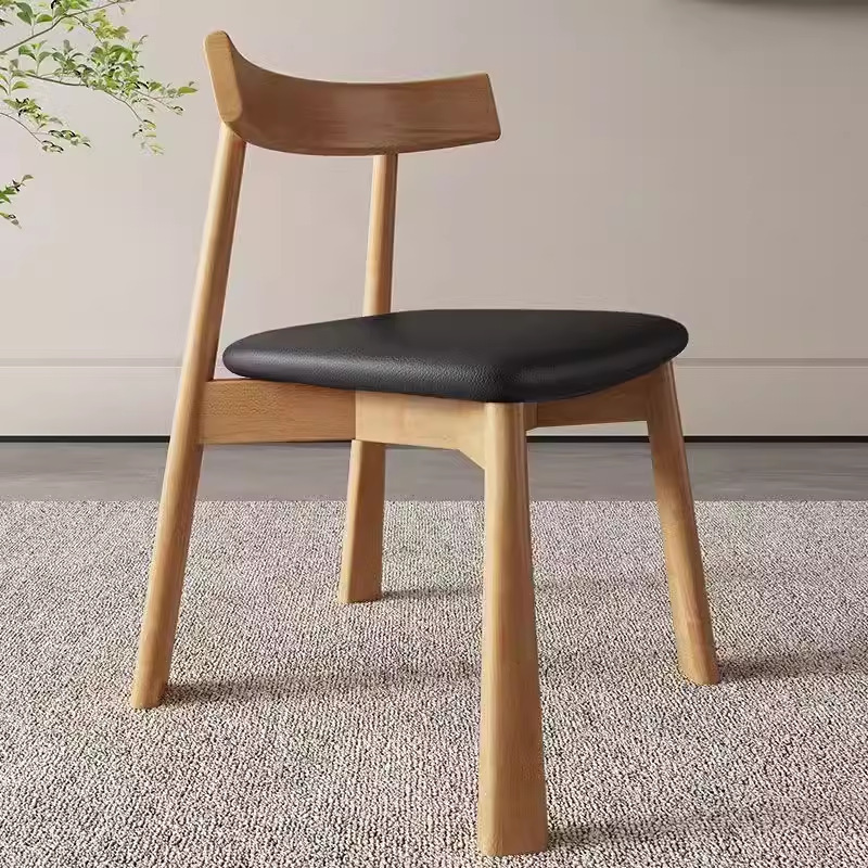 ModHomi Modern Nordic Paddle Chair Solid