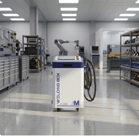 Soldadora Láser de Fibra Portátil 4 en 1 de 1500W 2000W, Máquina de Soldadura, Limpieza y Corte Láser de Mano