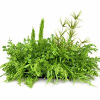 Vente en gros de 45 tiges de palmiers artificiels verts pour arrangements floraux au sol, pour allée de mariage et décoration d'entrée de cérémonie