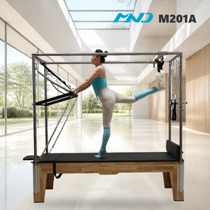 Tour de Pilates Cadillac en Bois d'Hévéa Populaire MND M201A (3) – Équipement de Fitness et d'Entraînement de Pilates - Product Image 1