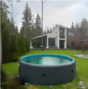 Piscina Inflable Cuadrada de PVC con Tecnología Drop Stitch, Modelo OEM 2026, Superventas, para Uso Profesional, Bañera de Hidromasaje, Spa Elevado - Product Image 5