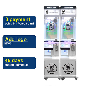 Mini Macchina Artiglio Gigante per Feste, Distributore Automatico di Premi Giocattolo, Macchina da Gioco con Gru per Bambole con Accettatore di Monete e Banconote - Product Image 5