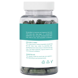 Vitaheady OEM/ODM Label pribadi suplai pabrik tubuh kapsul klorofil ajaib hijau penyangga energi stabil untuk tubuh - Product Image 3