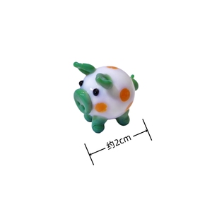 Carino <span class=keywords><strong>vetro</strong></span> <span class=keywords><strong>Murano</strong></span> maiale statuetta di maiale colorato giocattolo per bambini regalo a sorpresa scatola - Product Image 4