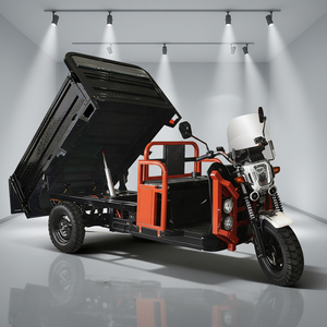 Tricycle électrique Zonsen 1500W 1,8m à 3 roues, véhicule utilitaire à carrosserie ouverte avec une charge utile <span class=keywords><strong>de</strong></span> 400 kg et une vitesse <span class=keywords><strong>de</strong></span> 60-80 km/h - Product Image 1
