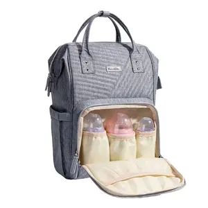 Muestra Gratis de Mochila Maternal Térmica para Biberones, Bolsa de Pañales, Wickeltasche, Sac à Langer Pour Bébé, Mochila de Pañales - Product Image 6