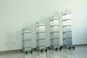 Escalera Plegable Multiusos de Aluminio 4x3 4x4, Escalera Combinada Portátil para el Hogar y la Industria - Product Image 6