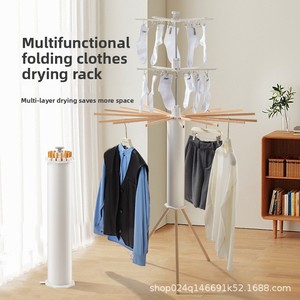 Tendedero de ropa Octopus, de pie, para interiores, sin necesidad de instalación, tendedero plegable para balcón - Product Image 4