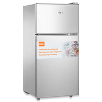 Réfrigérateur double porte RAF R.13053 68L 67W No Frost, refroidissement rapide, compresseur silencieux, économie d'énergie, pour la maison et les magasins alimentaires